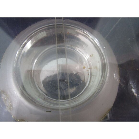 Catherine Lillywhites Gold White  Christmas Ornaments Tea Light Holders EUC - Picture 7 of 16